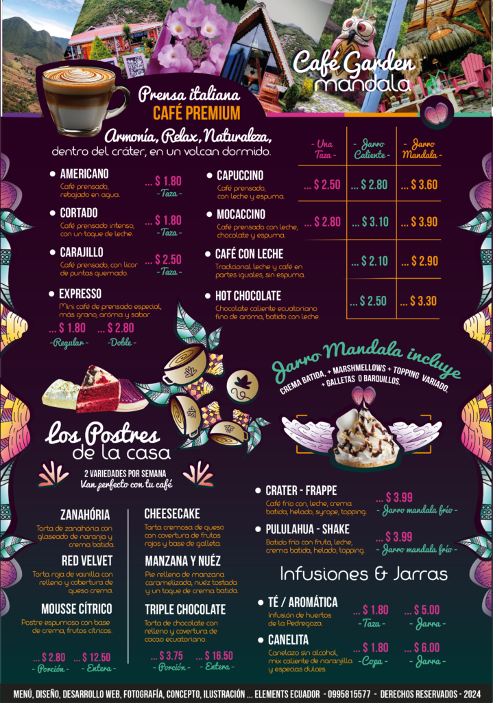 Cafetería & Postres